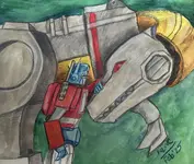 Grimlock and Optimus- Me not pony!.webp