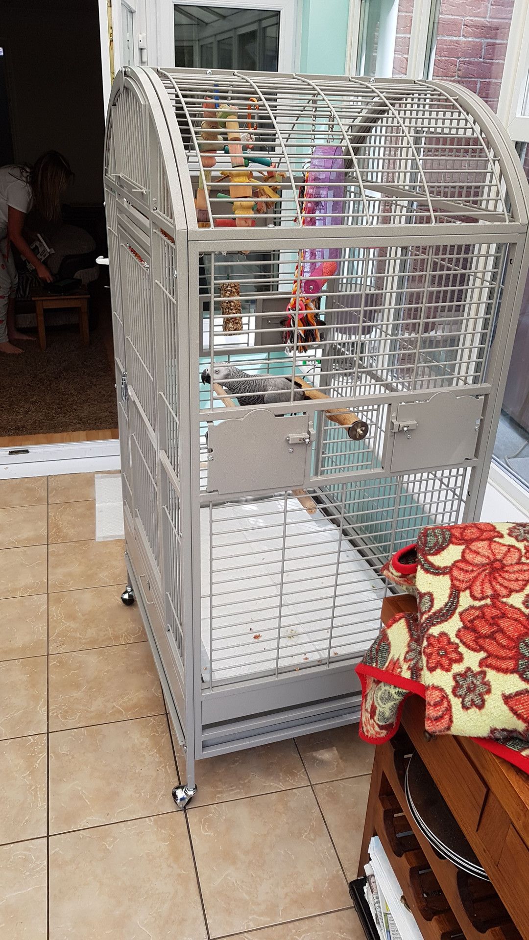 Enzos New Cage